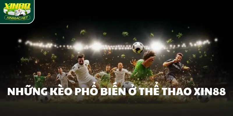 Những kèo phổ biến ở thể thao Xin88